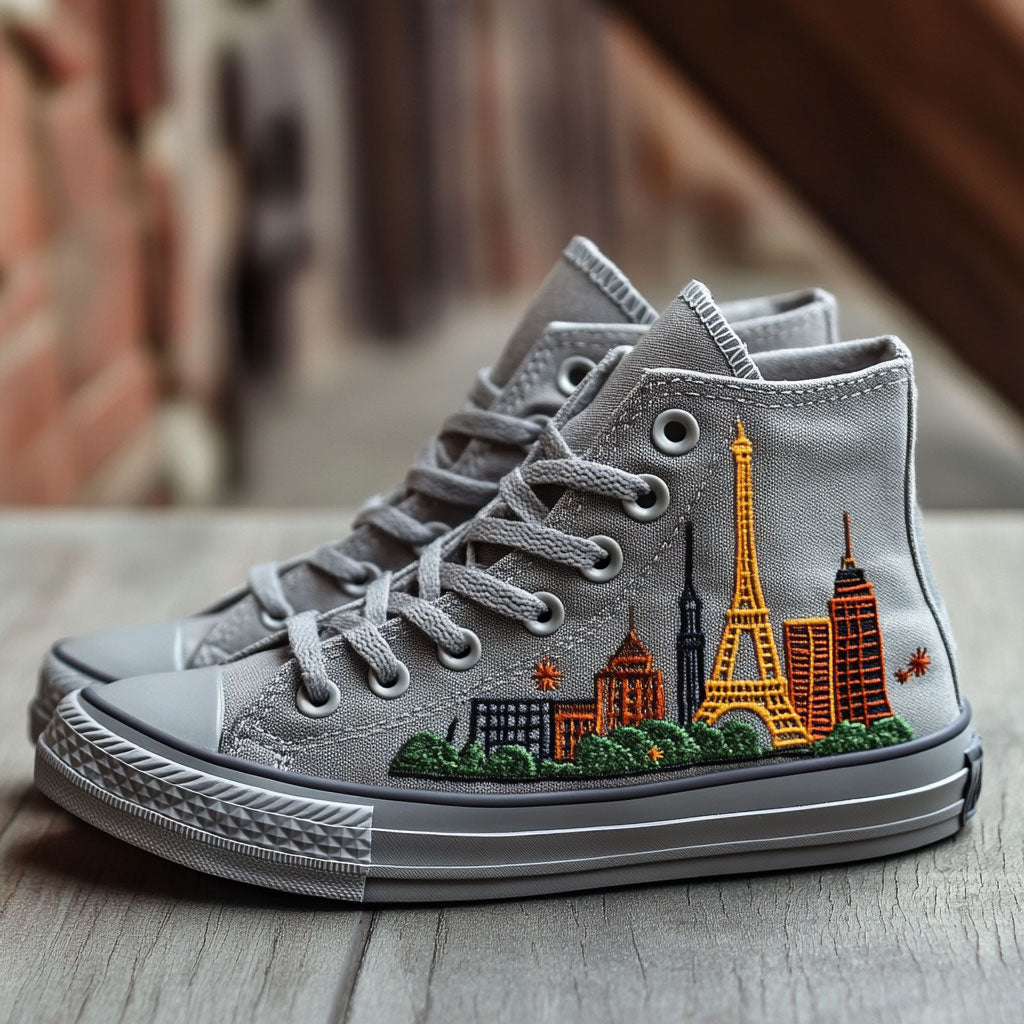 Urban Skyline WJ0609035CL Canvas High-Tops
