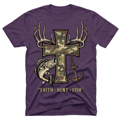 Faith Hunt Fish Unisex T-shirt