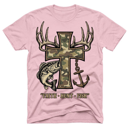 Faith Hunt Fish Unisex T-shirt