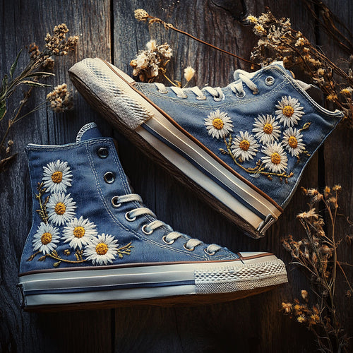 Harmony Flower WN0909026CL Canvas High-Tops
