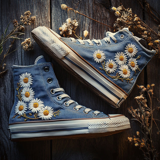 Harmony Flower WN0909026CL Canvas High-Tops