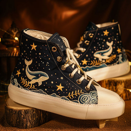 Mystic Marine WJ0409017CL Canvas High-Tops