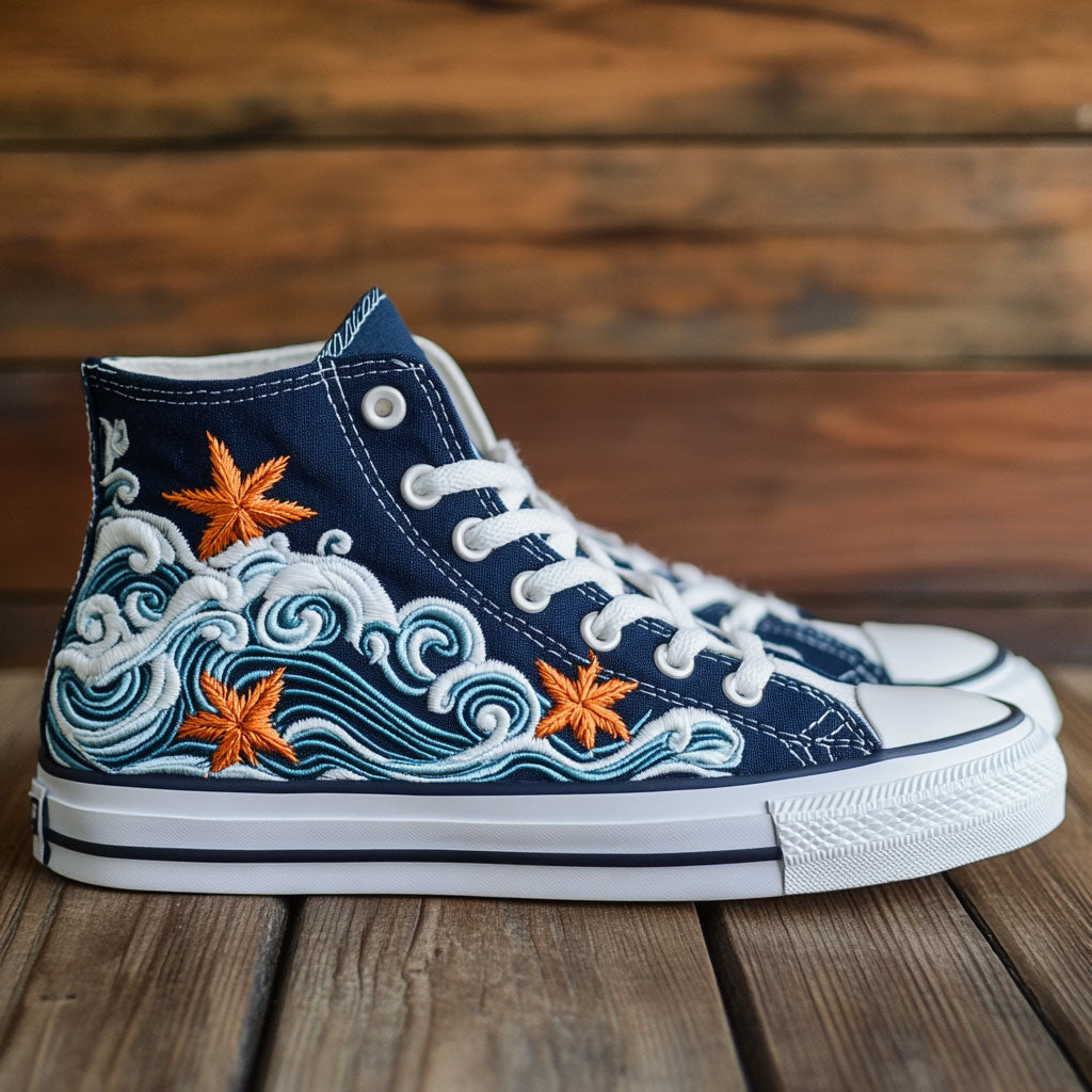 Coral Star Wave CW1009039CL Canvas High-Tops