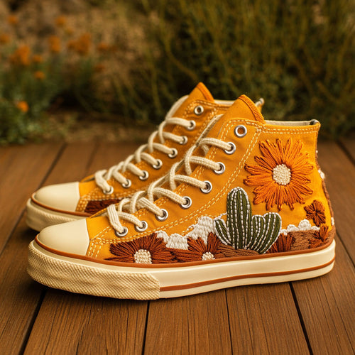 Sun Desert Breeze CW0909018CL Canvas High-Tops