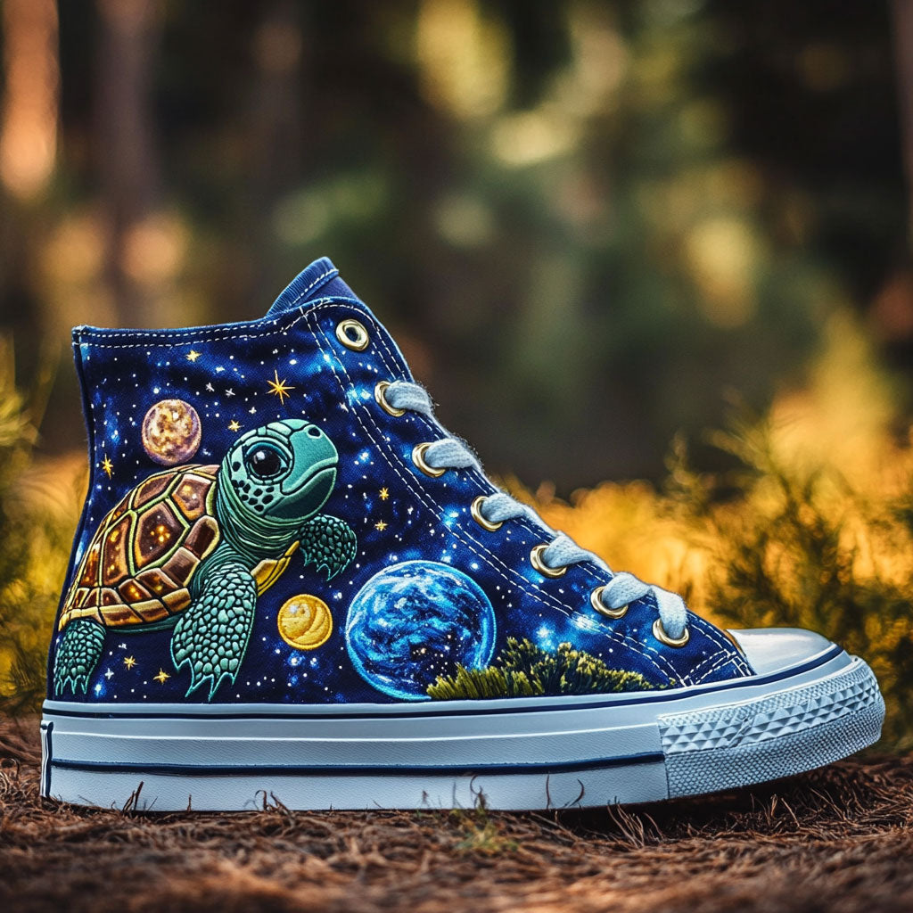 Orbiturtle WJ0509067CL Canvas High-Tops