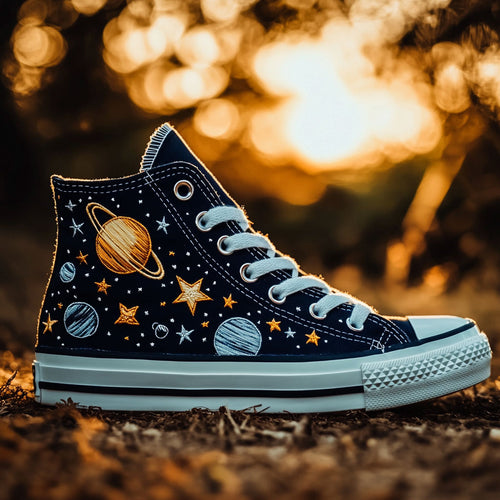 Astro Aura WJ0409010CL Canvas High-Tops