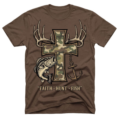 Faith Hunt Fish Unisex T-shirt