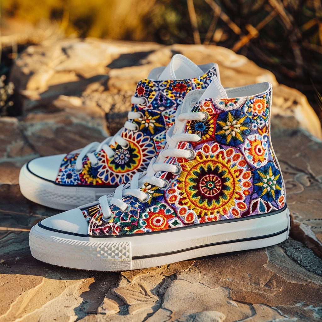 Bloom Aura WJ0509051CL Canvas High-Tops