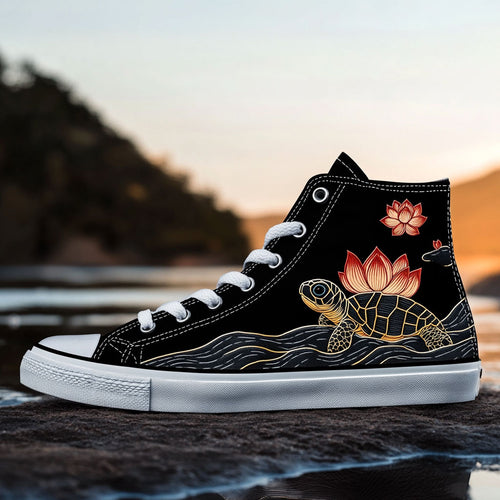 Stillwater Soles WJ0509068CL Canvas High-Tops