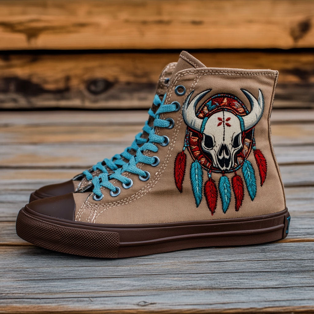 Spirit Horns CP0909098CL Canvas High-Tops