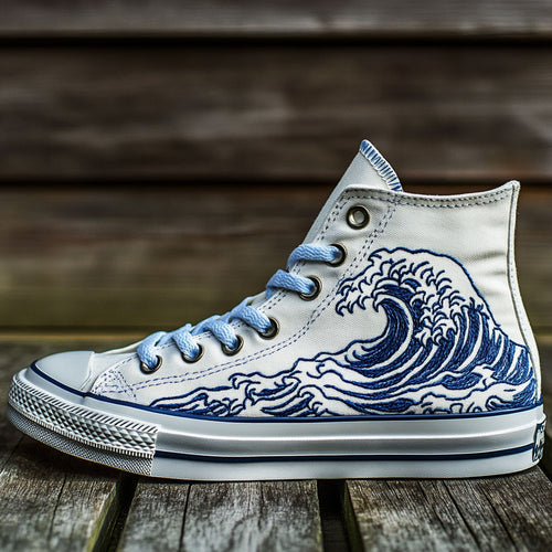 Blue Wave WN1009005CL Canvas High-Tops