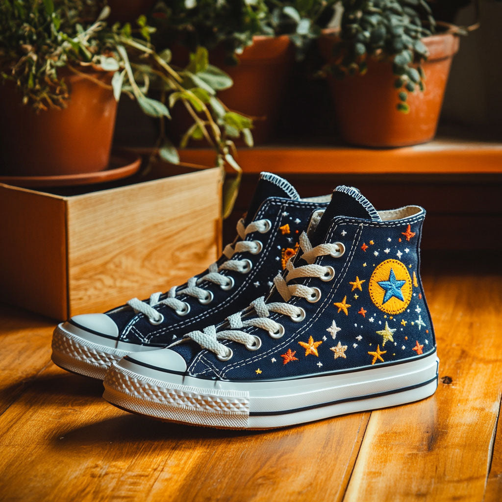 Nebula Walkers WJ2908003CL Canvas High-Tops