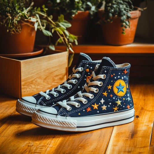 Nebula Walkers WJ2908003CL Canvas High-Tops