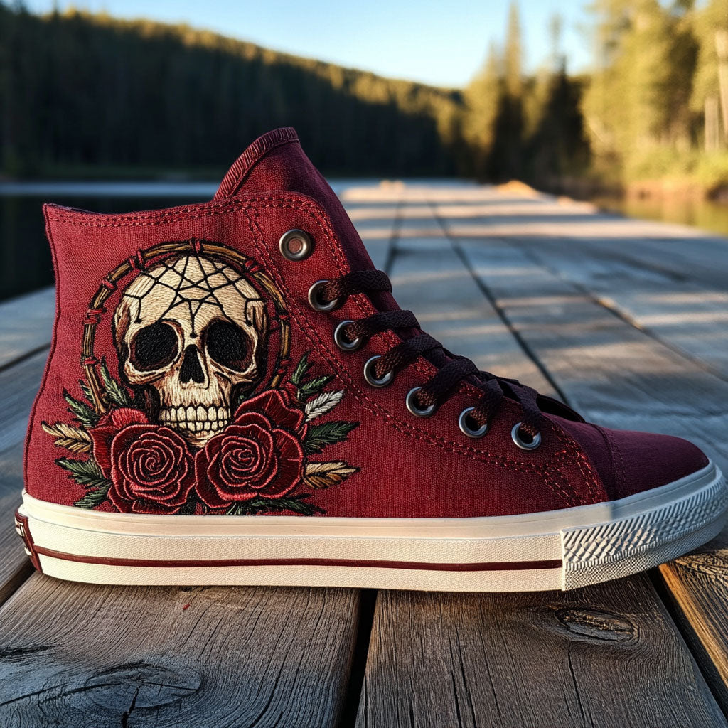 Mystic Skull CP2709150CL Canvas High-Tops