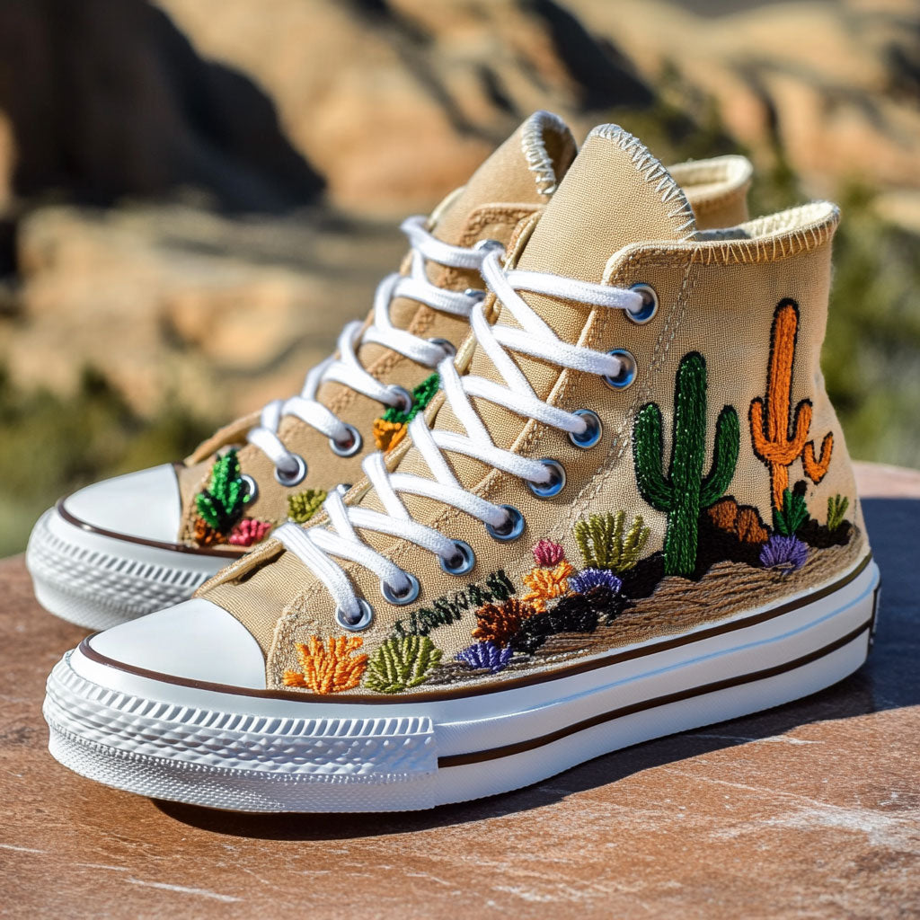 Desert Stride CP0909081CL Canvas High-Tops