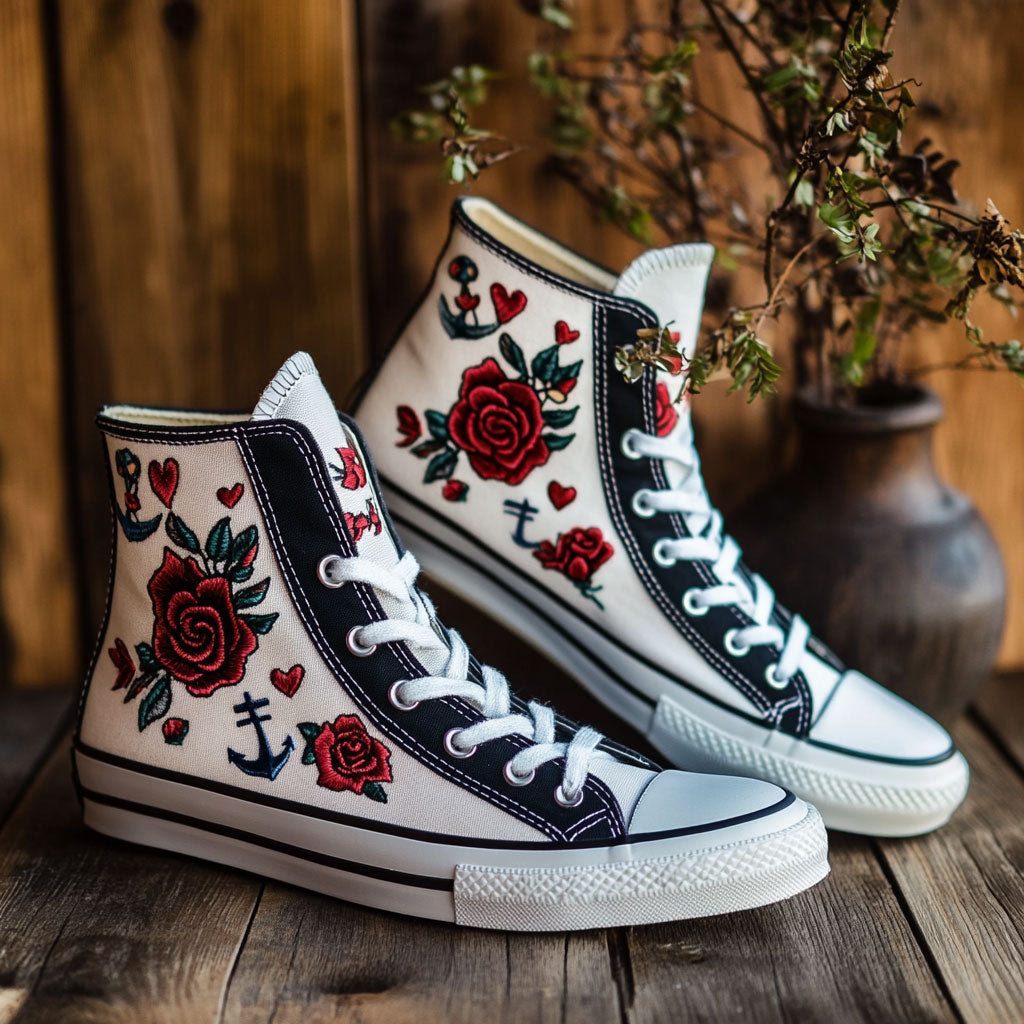 Love Afloat WJ0609018CL Canvas High-Tops