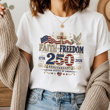 Faith And Freedom XR2906001CL Unisex T-shirt