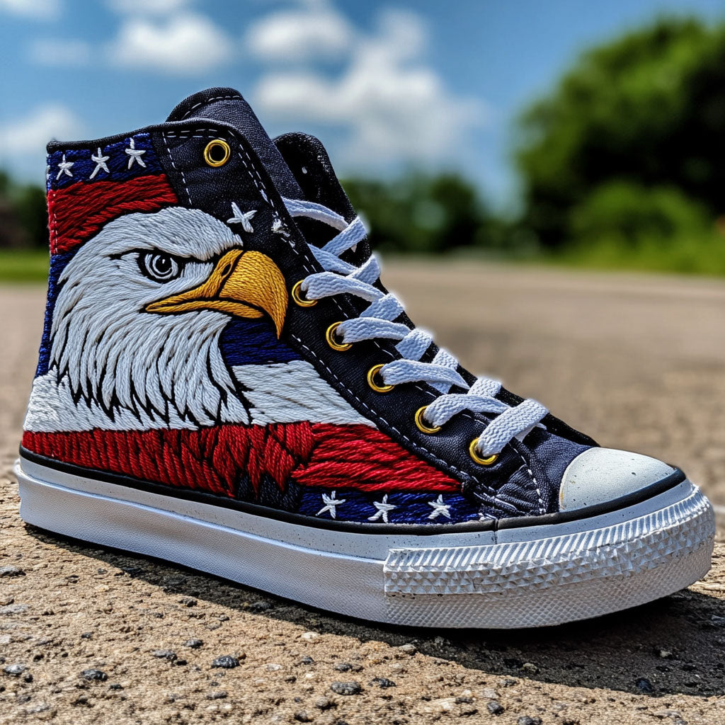 Patriot Eagle CW1109082CL Canvas High-Tops