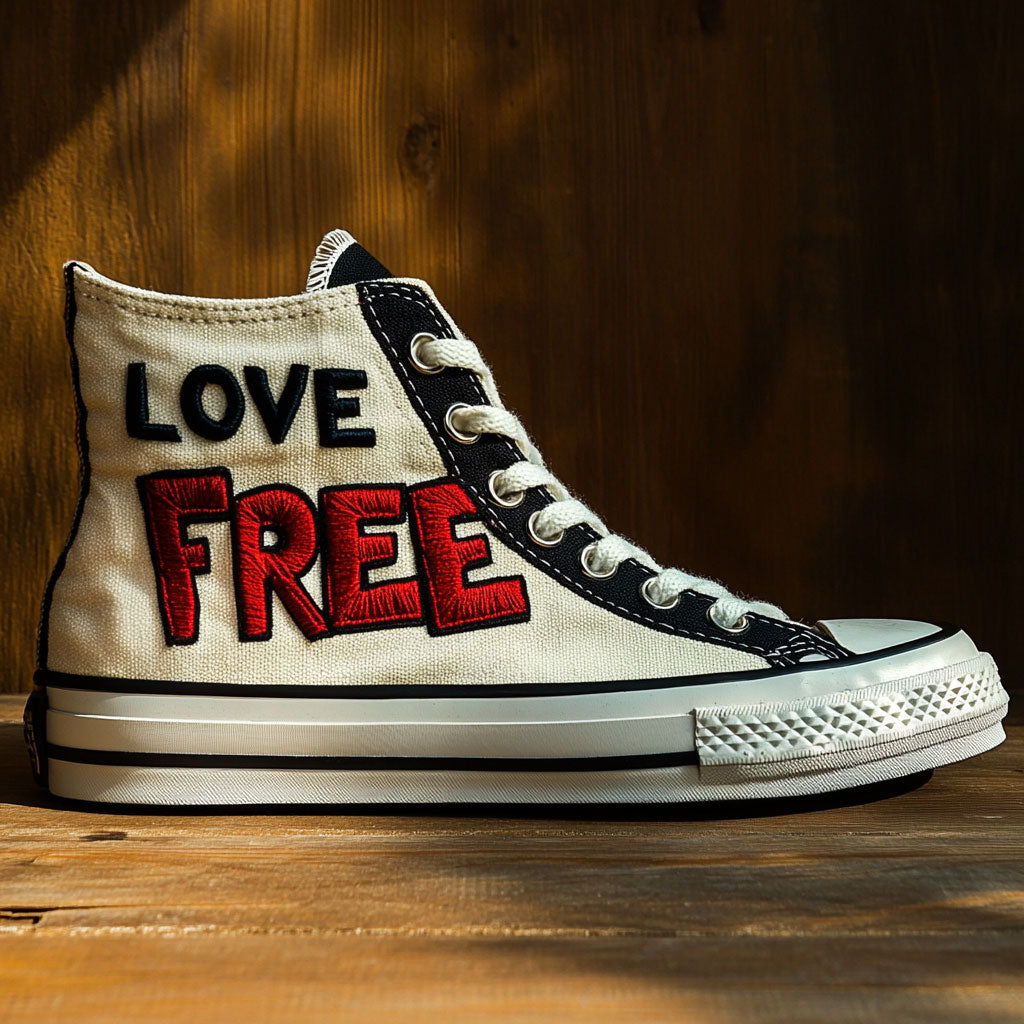 True Love WN1109039CL Canvas High-Tops