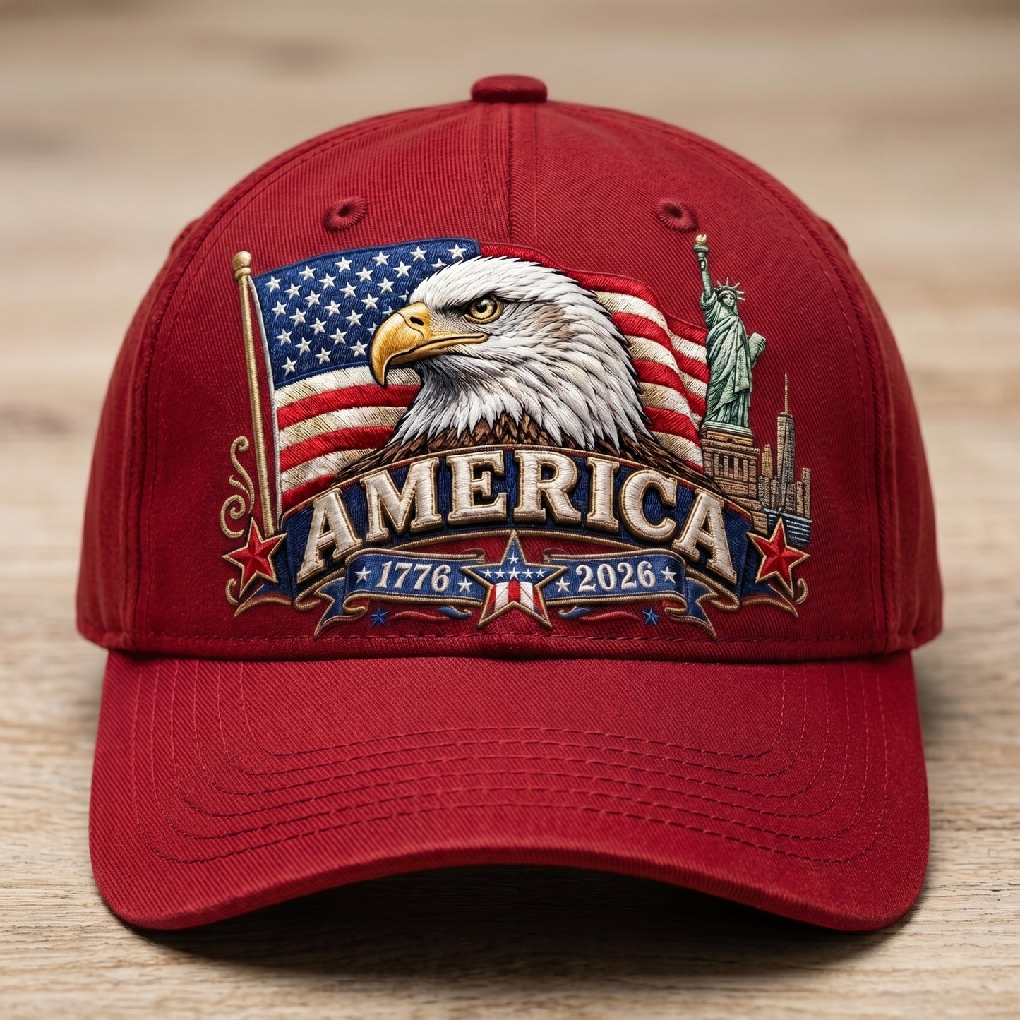 United States Of America Retro Cotton Cap
