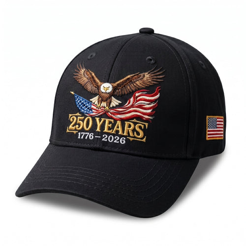 America 250th Anniversary XR0107003CL Retro Cotton Cap