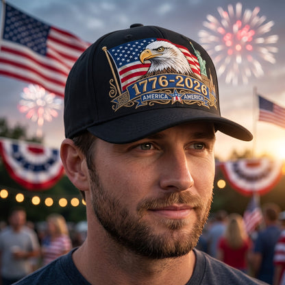 United States Of America Retro Cotton Cap