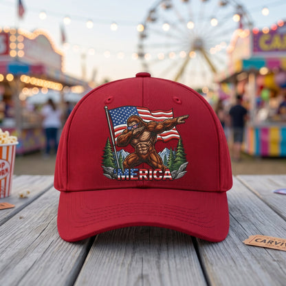 Big Foot American Retro Cotton Cap