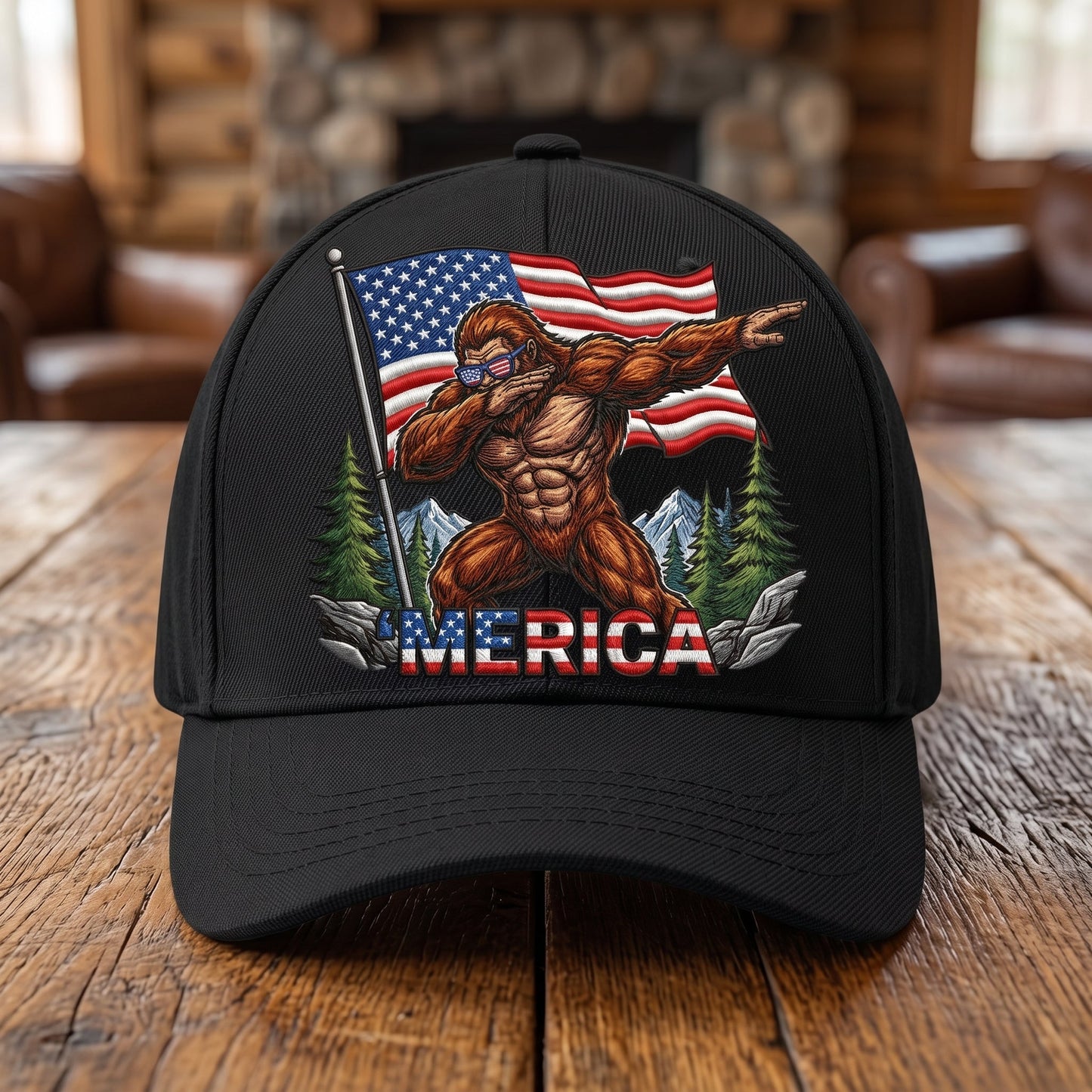 Big Foot American Retro Cotton Cap