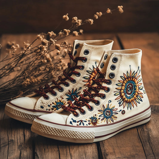 Eternal Mandala WN0909018CL Canvas High-Tops