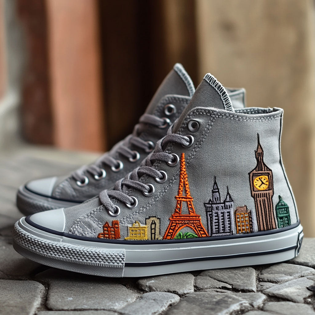 Urban Icons WJ0609034CL Canvas High-Tops