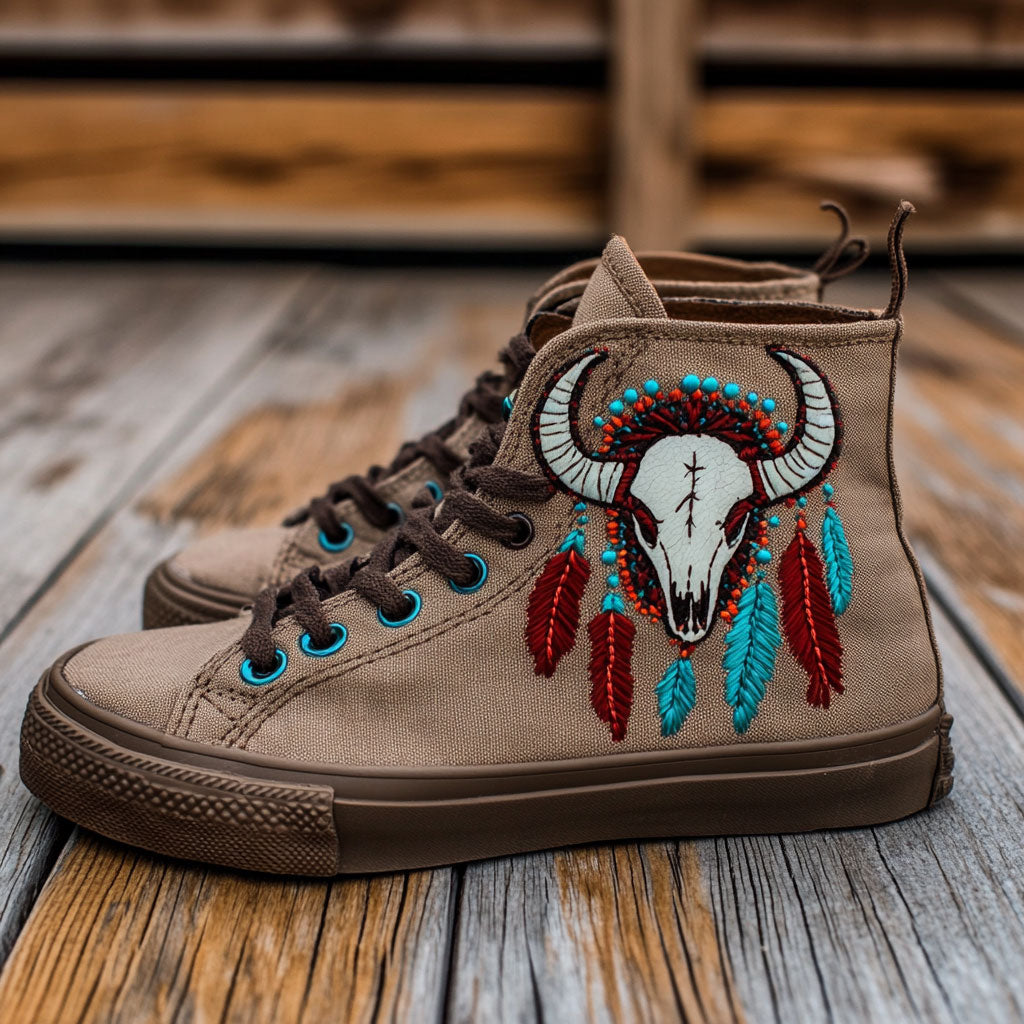 Mystic Plains CP0909107CL Canvas High-Tops