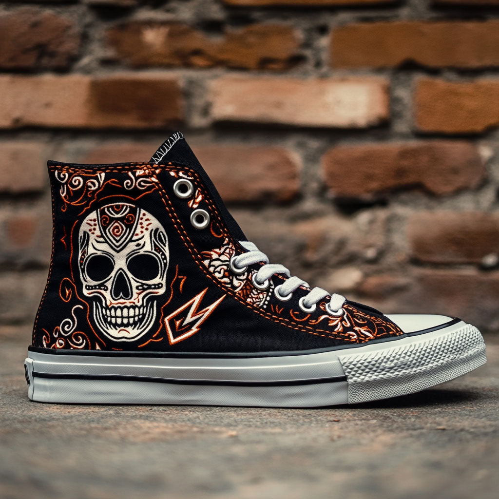 Skullfire Kicks CP1009104CL Canvas High-Tops