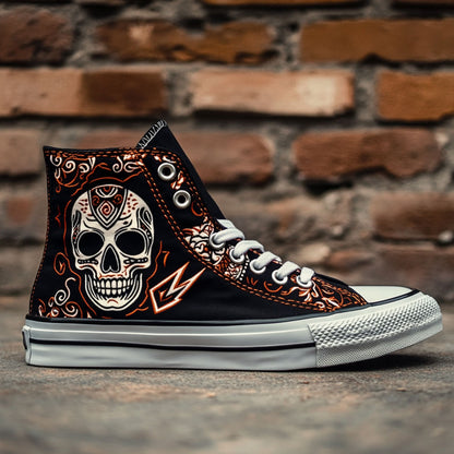Skullfire Kicks CP1009104CL Canvas High-Tops