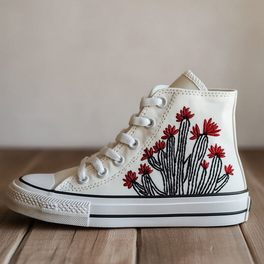 Cactus Glow CW0909019CL Canvas High-Tops