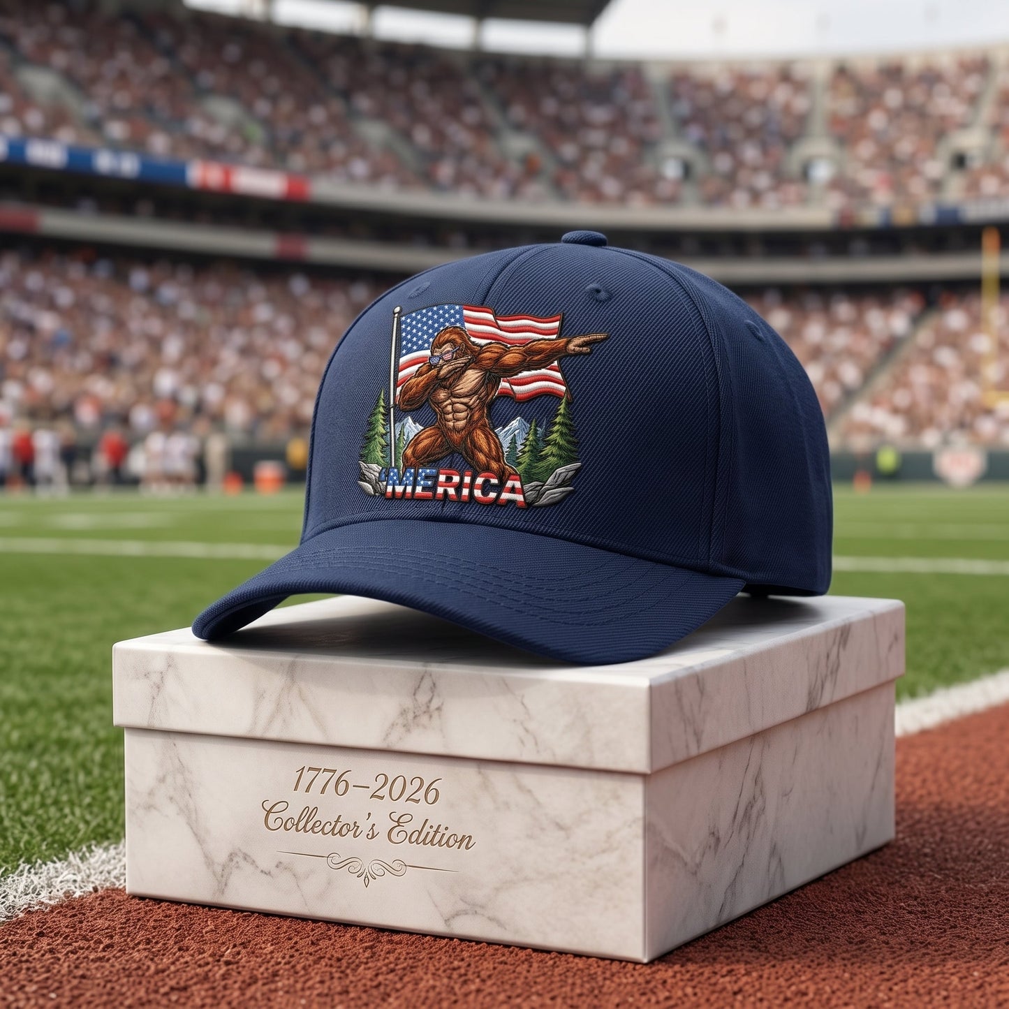 Big Foot American Retro Cotton Cap