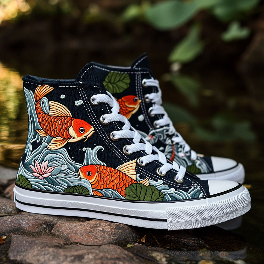 Mirror Flow WJ0309008CL Canvas High-Tops