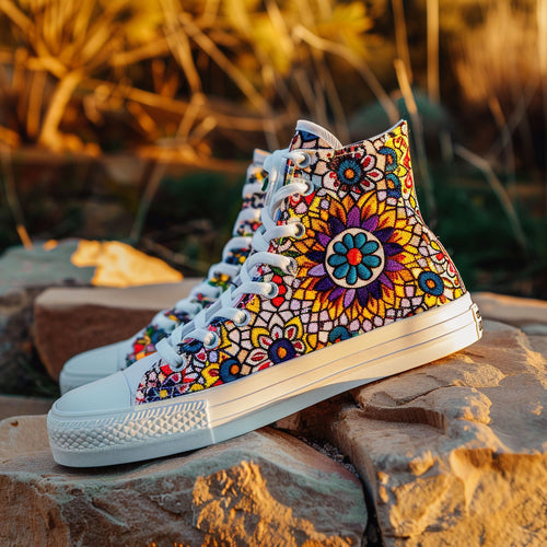 Vivid Vibe WJ0509056CL Canvas High-Tops