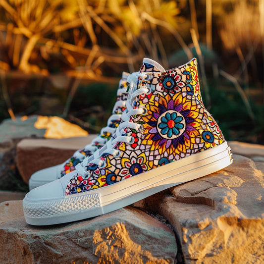 Vivid Vibe WJ0509056CL Canvas High-Tops