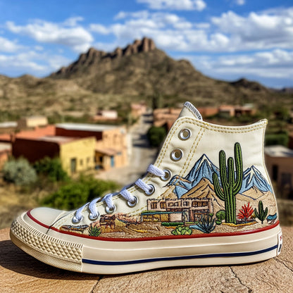 Desert Nomad CP0909088CL Canvas High-Tops