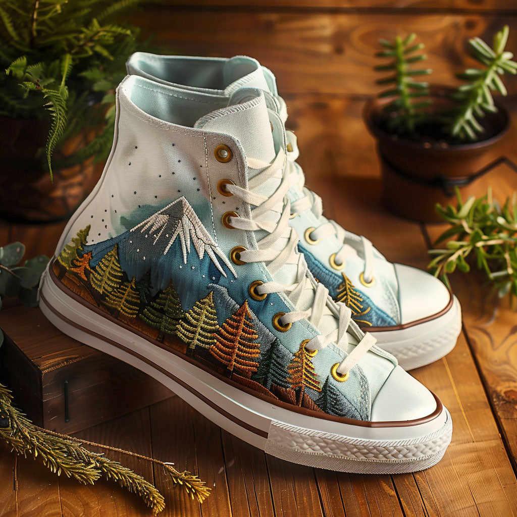 Summit Trail WJ2908015CL Canvas High-Tops