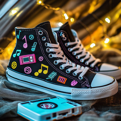 Cassette Crush WJ0509063CL Canvas High-Tops