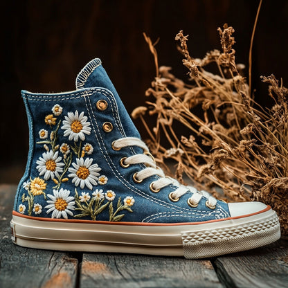 Gentle Flower WN0909021CL Canvas High-Tops