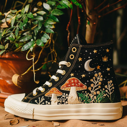 Mooncap Walkers WJ0309013CL Canvas High-Tops
