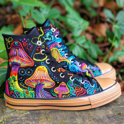 Psyshroom Pulse WJ2908020CL Canvas High-Tops