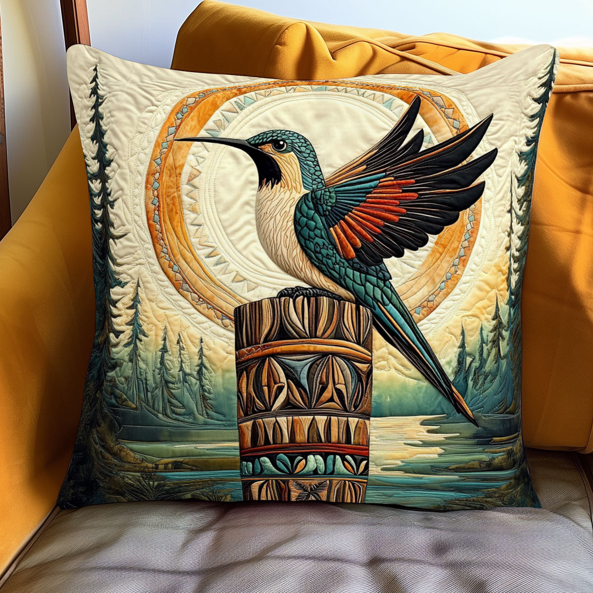 Feathered Flash WJ1501079CL Quilt Pillow Case