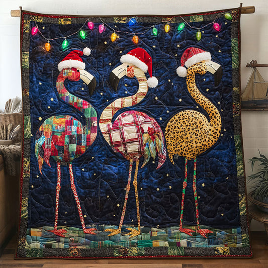 Festive Flamingo WN1601005CL Quilt