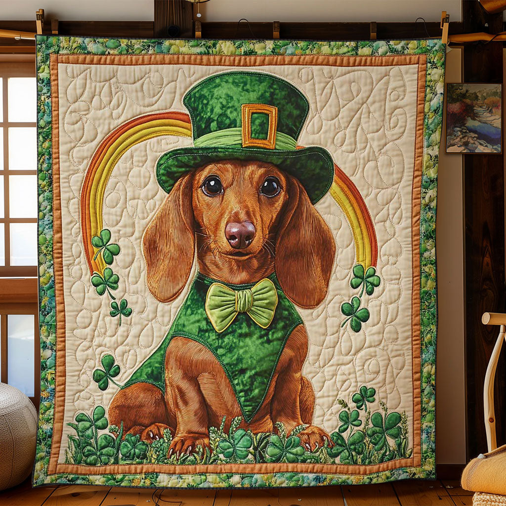 Irish Dachshund WN1601009CL Quilt