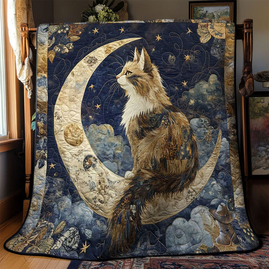 Mystic Cat Moon WN1601020CL Quilt