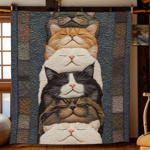 Stacked Whiskers WJ1501007CL Quilt