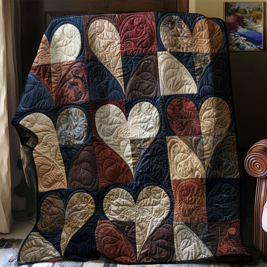 Vintage Heart Rustic WJ1501018CL Quilt